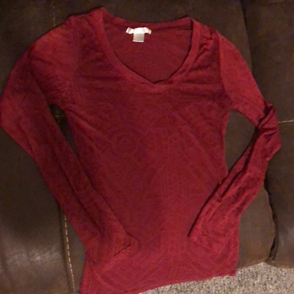 Red Aztec shirt